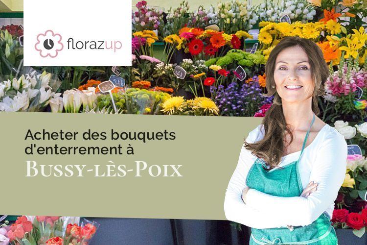 coupes de fleurs pour une crémation à Bussy-lès-Poix (Somme/80290)