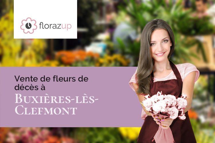 créations de fleurs pour une crémation à Buxières-lès-Clefmont (Haute-Marne/52240)