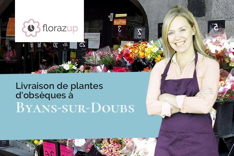 coupes de fleurs pour un enterrement à Byans-sur-Doubs (Doubs/25320)