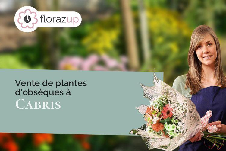 créations florales pour un décès à Cabris (Alpes-Maritimes/06530)