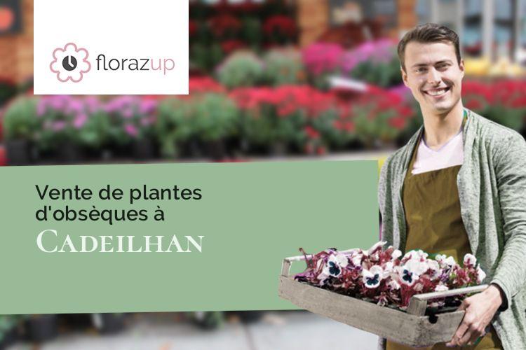 compositions florales pour des obsèques à Cadeilhan (Gers/32380)