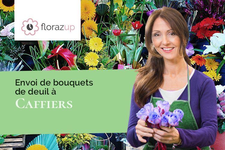 bouquets de fleurs pour des funérailles à Caffiers (Pas-de-Calais/62132)