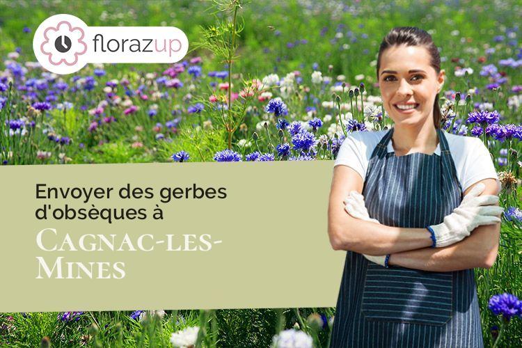 créations de fleurs pour des funérailles à Cagnac-les-Mines (Tarn/81130)