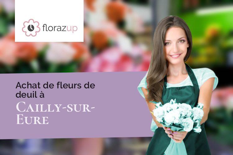 coupes de fleurs pour un décès à Cailly-sur-Eure (Eure/27490)