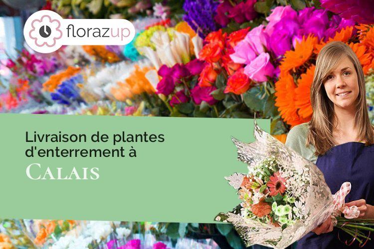 bouquets de fleurs pour un décès à Calais (Pas-de-Calais/62100)