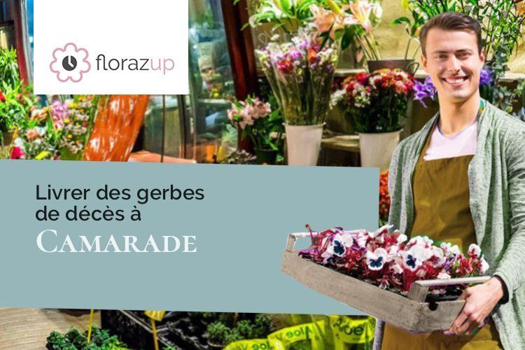 coupes de fleurs pour des obsèques à Camarade (Ariège/09290)