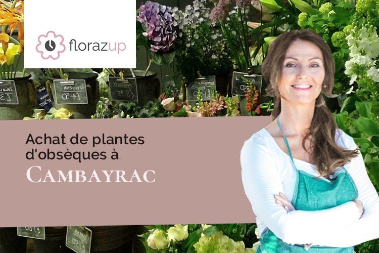 coupes de fleurs pour une crémation à Cambayrac (Lot/46140)