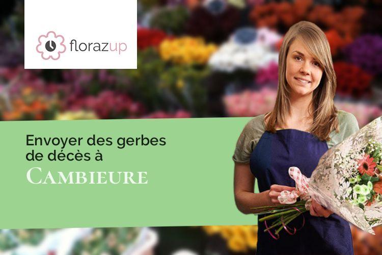 créations florales pour des obsèques à Cambieure (Aude/11240)