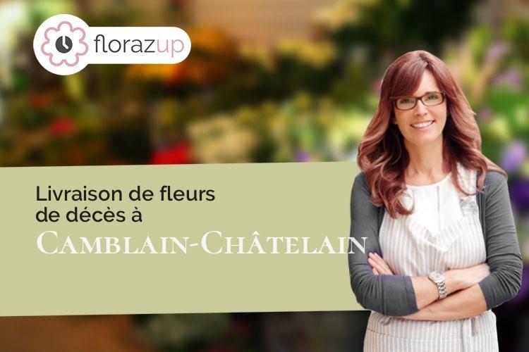 compositions florales pour une crémation à Camblain-Châtelain (Pas-de-Calais/62470)