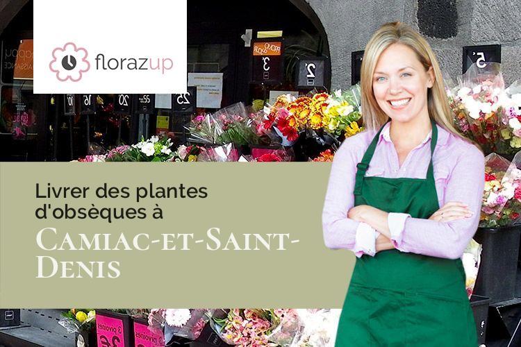coeurs de fleurs pour un décès à Camiac-et-Saint-Denis (Gironde/33420)
