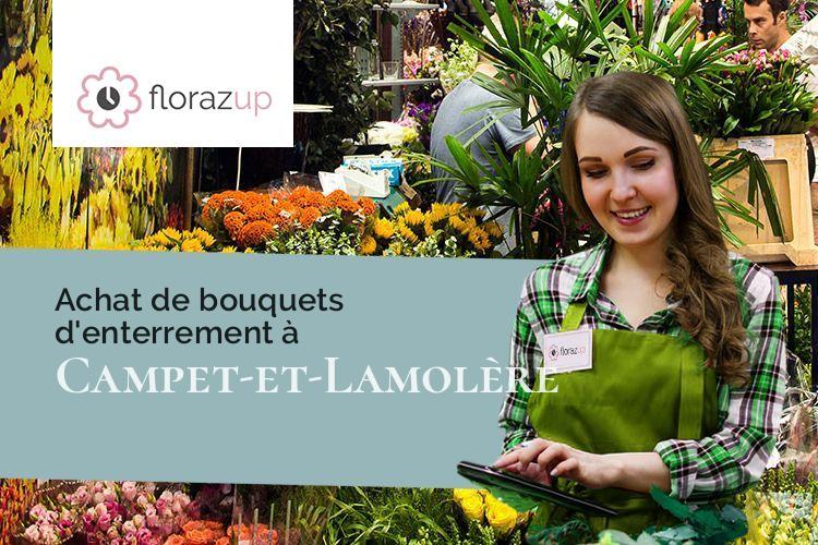 plantes pour un enterrement à Campet-et-Lamolère (Landes/40090)