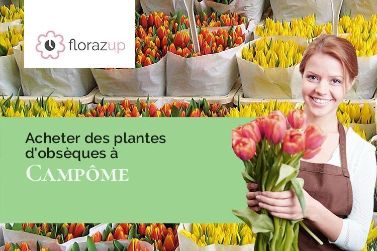 compositions de fleurs pour des funérailles à Campôme (Pyrénées-Orientales/66500)