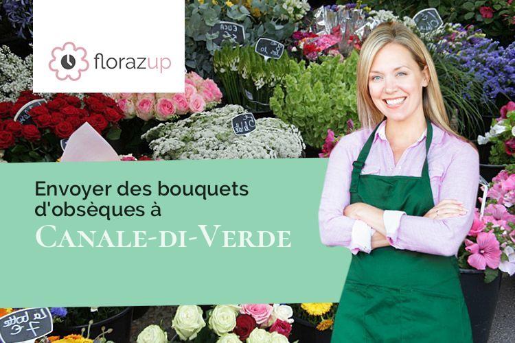 bouquets de fleurs pour un enterrement à Canale-di-Verde (Corse/20230)