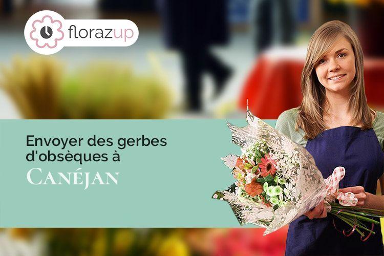 couronnes florales pour un décès à Canéjan (Gironde/33610)