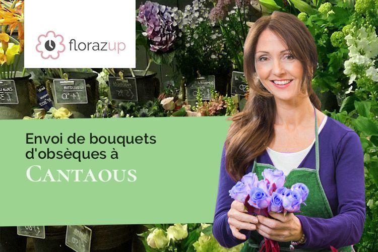 créations florales pour des obsèques à Cantaous (Hautes-Pyrénées/65150)