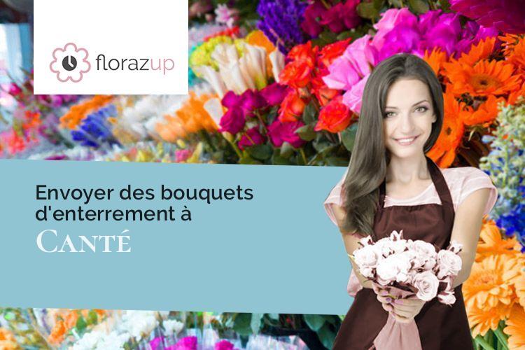 créations florales pour un enterrement à Canté (Ariège/09700)