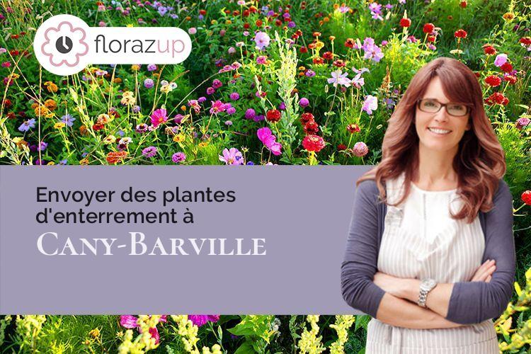 couronnes de fleurs pour une crémation à Cany-Barville (Seine-Maritime/76450)