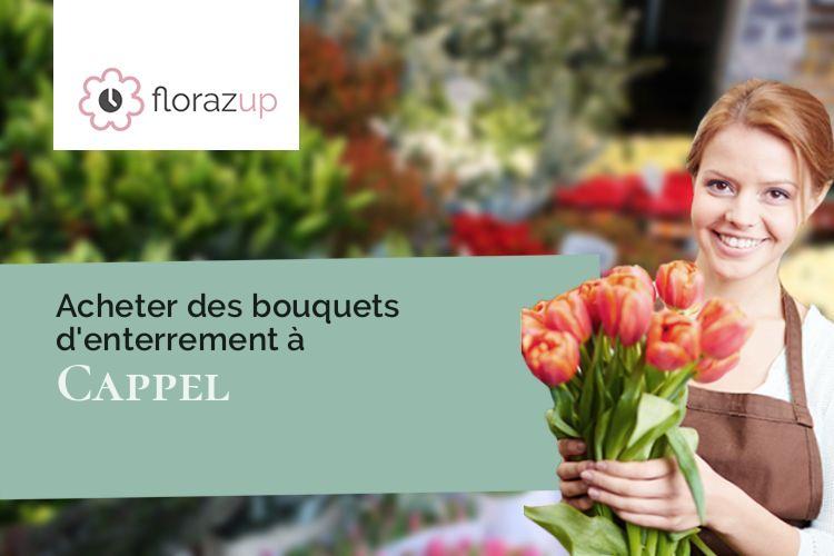 créations de fleurs pour des obsèques à Cappel (Moselle/57450)