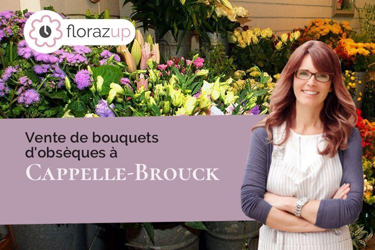 plantes pour un enterrement à Cappelle-Brouck (Nord/59630)