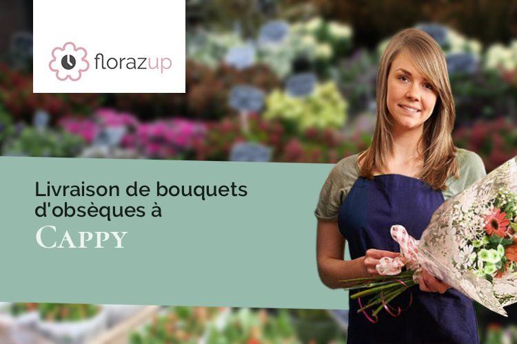 bouquets de fleurs pour une crémation à Cappy (Somme/80340)