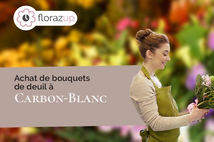 coeur de fleurs pour un deuil à Carbon-Blanc (Gironde/33560)
