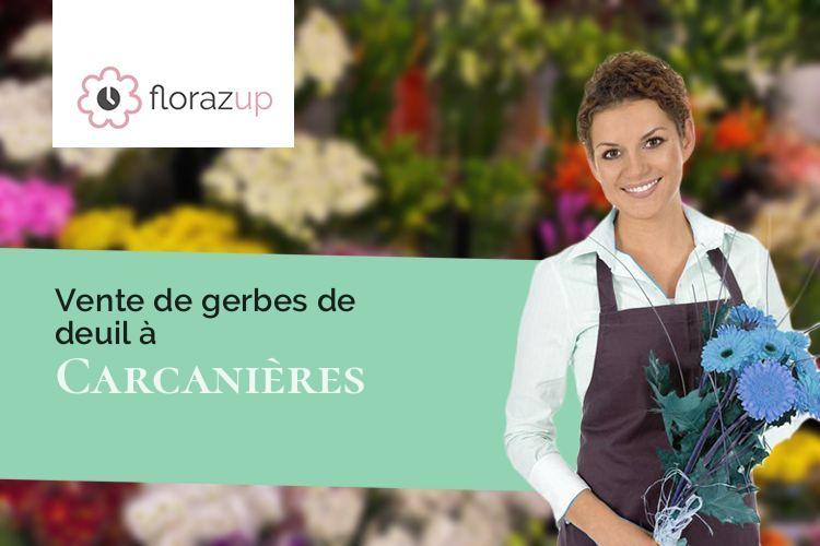 créations florales pour un deuil à Carcanières (Ariège/09460)