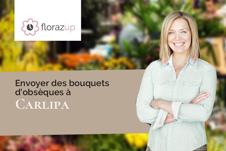 gerbes de fleurs pour un enterrement à Carlipa (Aude/11170)