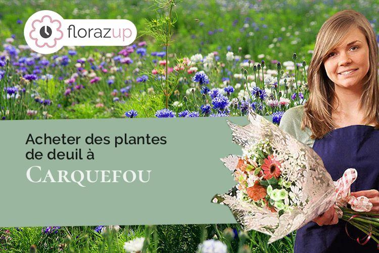 couronnes florales pour un décès à Carquefou (Loire-Atlantique/44470)