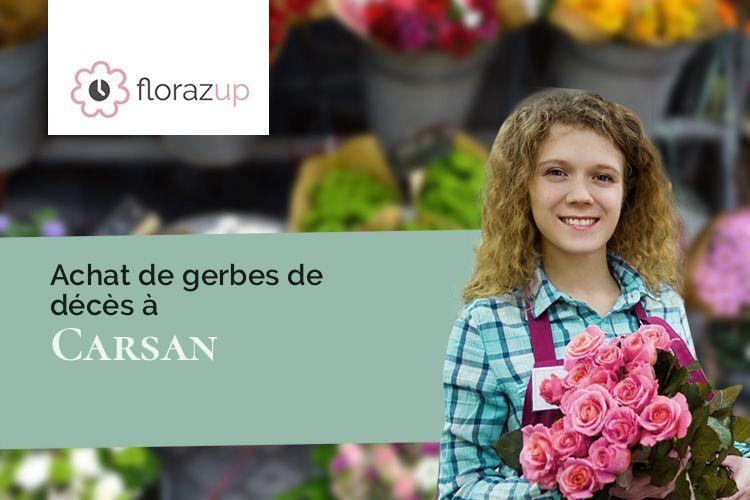 coeurs de fleurs pour une crémation à Carsan (Gard/30130)