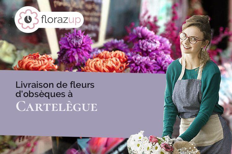 compositions de fleurs pour une crémation à Cartelègue (Gironde/33390)