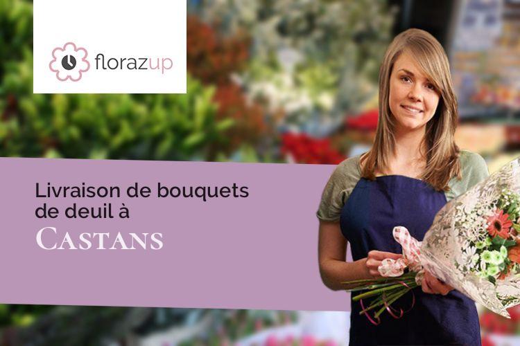 créations florales pour une crémation à Castans (Aude/11160)