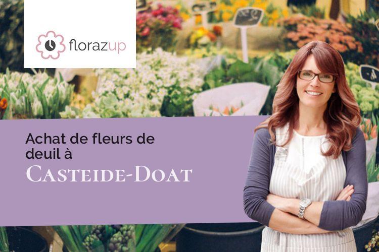 créations florales pour un décès à Casteide-Doat (Pyrénées-Atlantiques/64460)