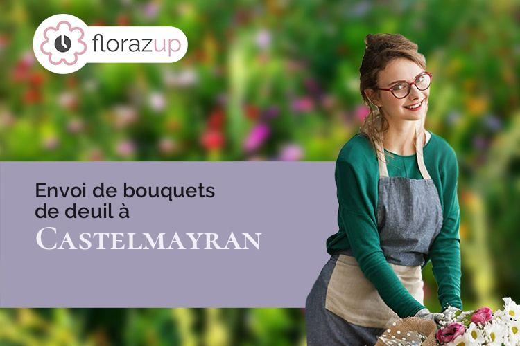 coupes de fleurs pour un deuil à Castelmayran (Tarn-et-Garonne/82210)