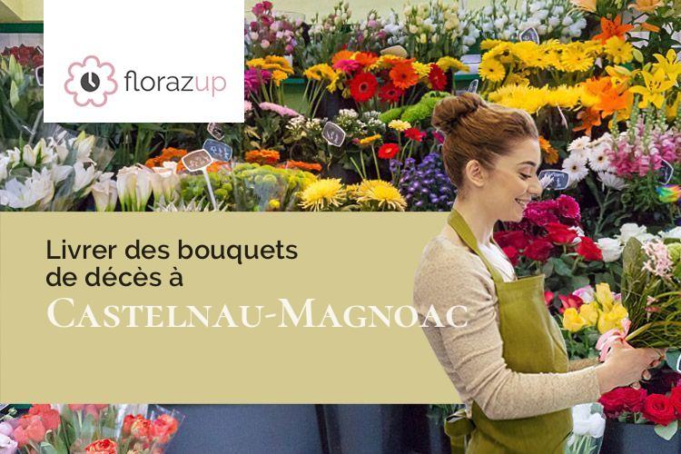 créations de fleurs pour des funérailles à Castelnau-Magnoac (Hautes-Pyrénées/65230)