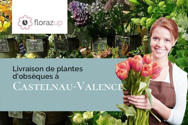 créations de fleurs pour un deuil à Castelnau-Valence (Gard/30190)