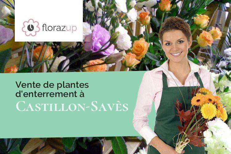 plantes pour un deuil à Castillon-Savès (Gers/32490)