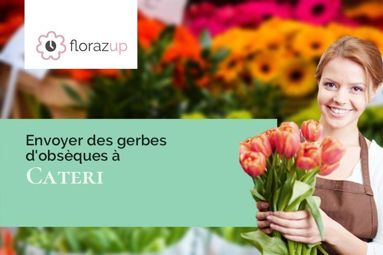 compositions florales pour un décès à Cateri (Corse/20225)