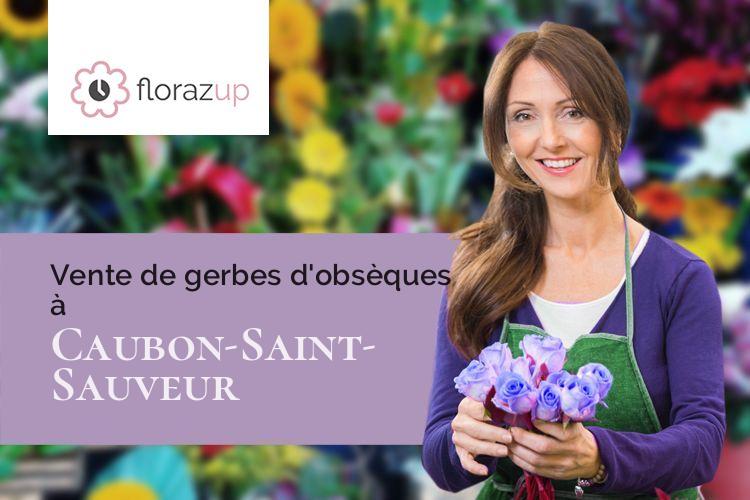 couronnes florales pour des obsèques à Caubon-Saint-Sauveur (Lot-et-Garonne/47120)