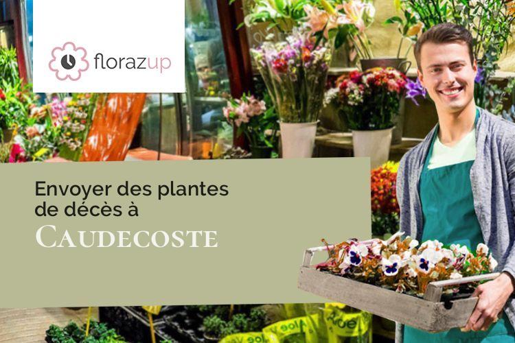 couronnes de fleurs pour une crémation à Caudecoste (Lot-et-Garonne/47220)