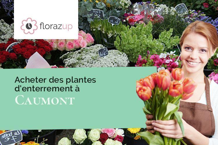 gerbes de fleurs pour un deuil à Caumont (Tarn-et-Garonne/82210)