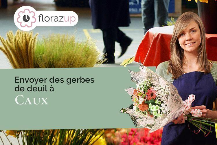coupes de fleurs pour une crémation à Caux (Hérault/34720)