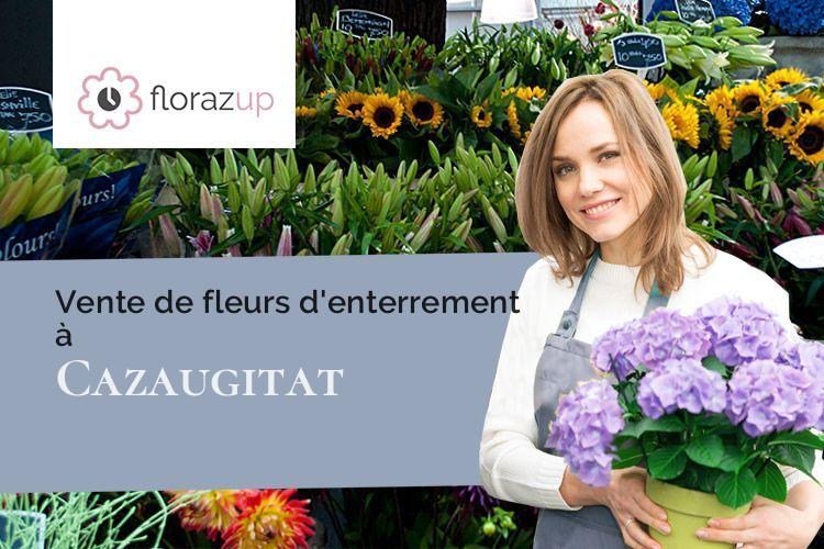 plantes pour des obsèques à Cazaugitat (Gironde/33790)