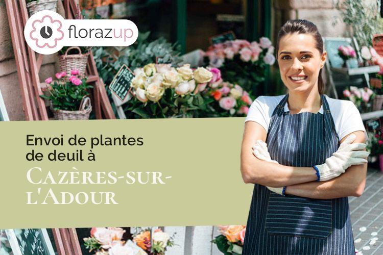 coupes de fleurs pour une crémation à Cazères-sur-l'Adour (Landes/40270)