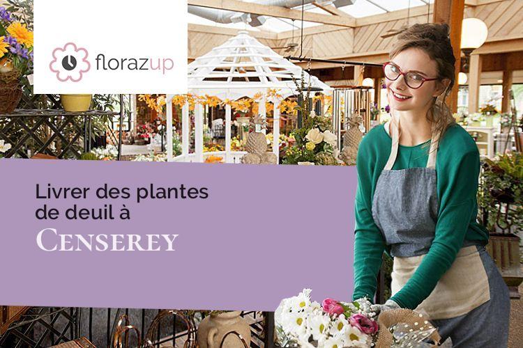 gerbes de fleurs pour un décès à Censerey (Côte-d'Or/21430)