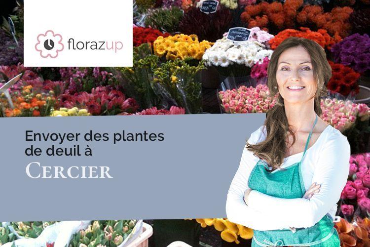 créations florales pour un enterrement à Cercier (Haute-Savoie/74350)