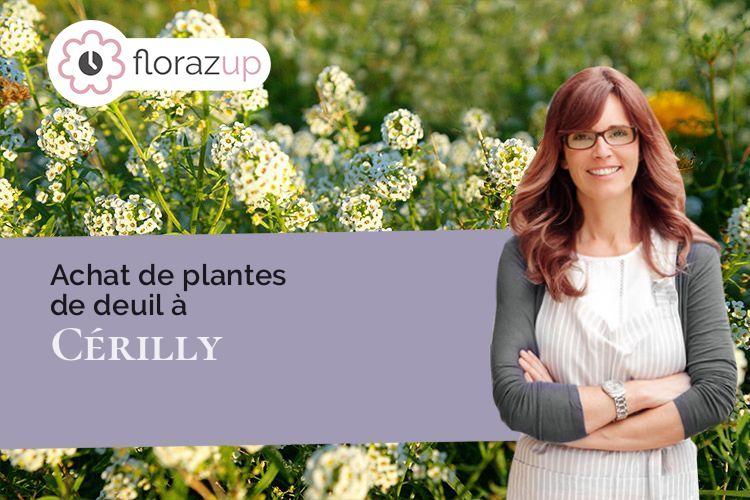 bouquets de fleurs pour une crémation à Cérilly (Allier/03350)