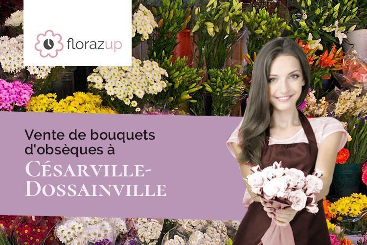 fleurs deuil pour une crémation à Césarville-Dossainville (Loiret/45300)