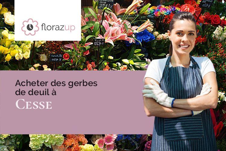 créations florales pour un deuil à Cesse (Meuse/55700)