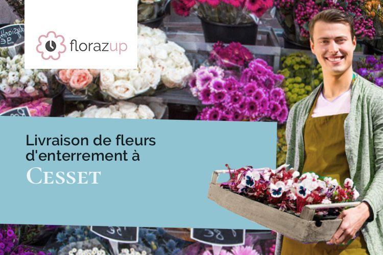 compositions de fleurs pour une crémation à Cesset (Allier/03500)