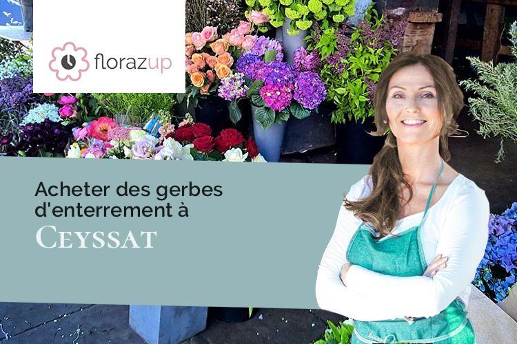 coupes de fleurs pour une crémation à Ceyssat (Puy-de-Dôme/63210)